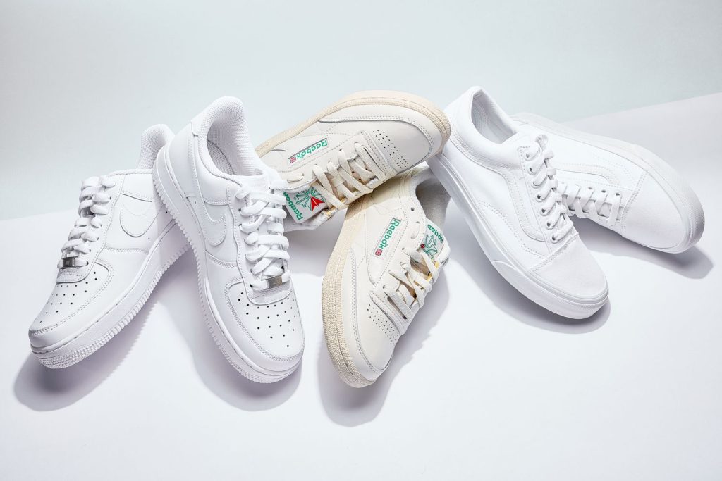 best white sneakers for dresses